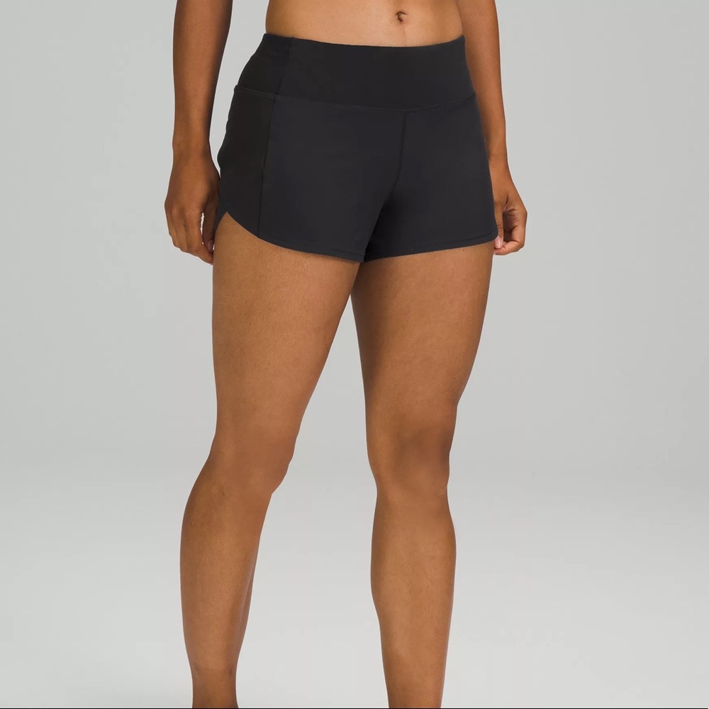 Run speed up lined shorts size 4